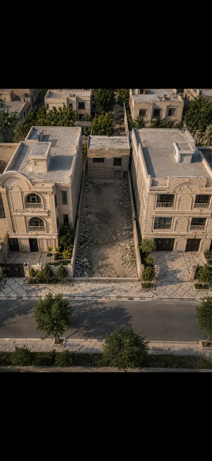 ۲۰۰متر زمین شمالی شهرداری پیشروی فاز ۵ اندیشه