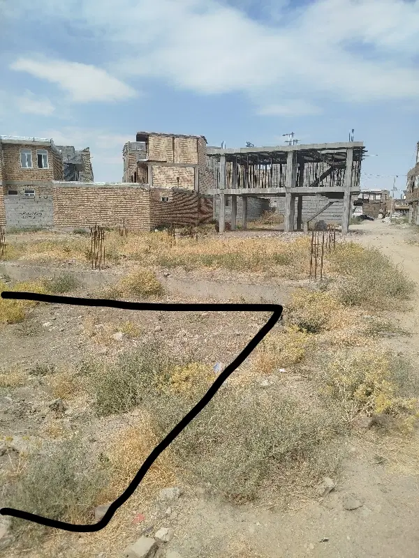 زمین خالی روستای ولنده