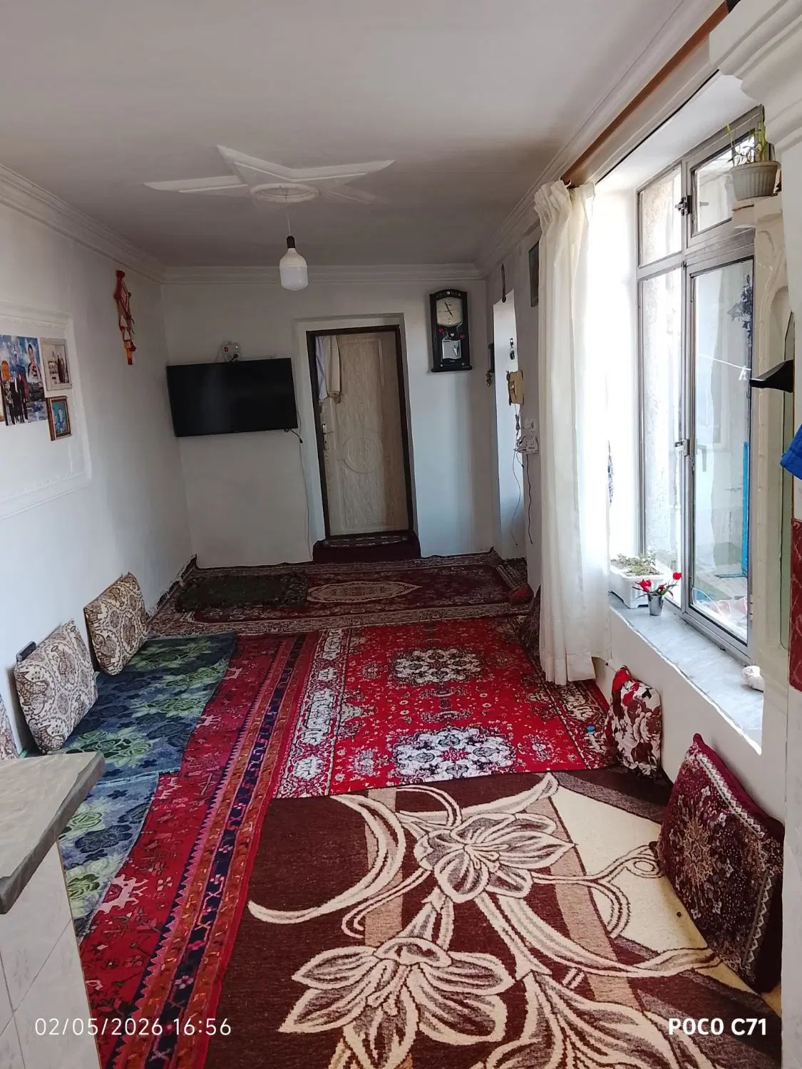 خانه حیاط دار درسیلاب ملازینال