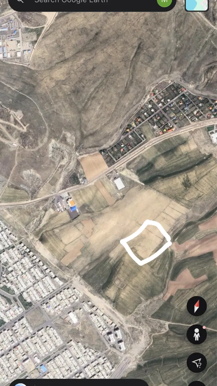 زمین اراضی روستای دواسب