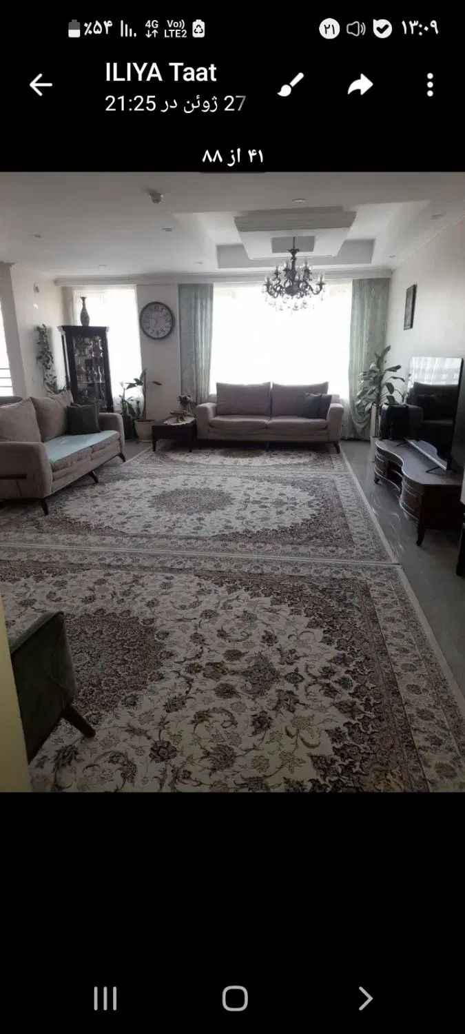 ۹۰ متری شهرک پاسداران مرکزی طبقه آخر