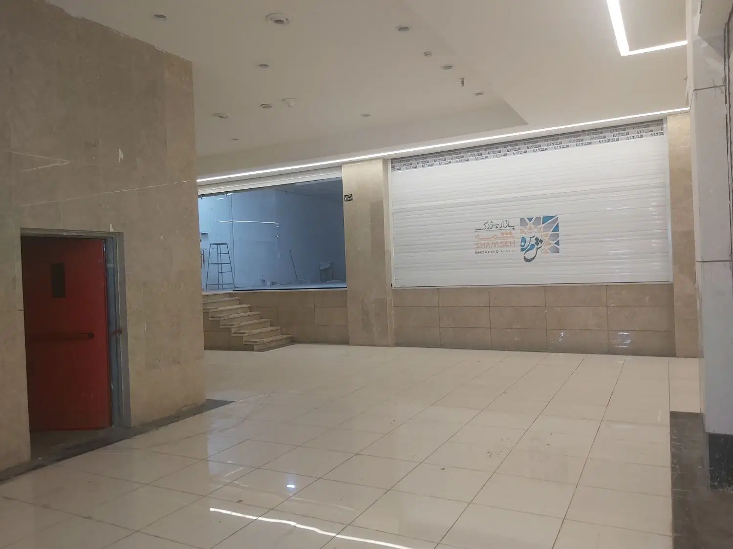 اجاره مغازه ۱۱۴ متری بازارچه شمسه