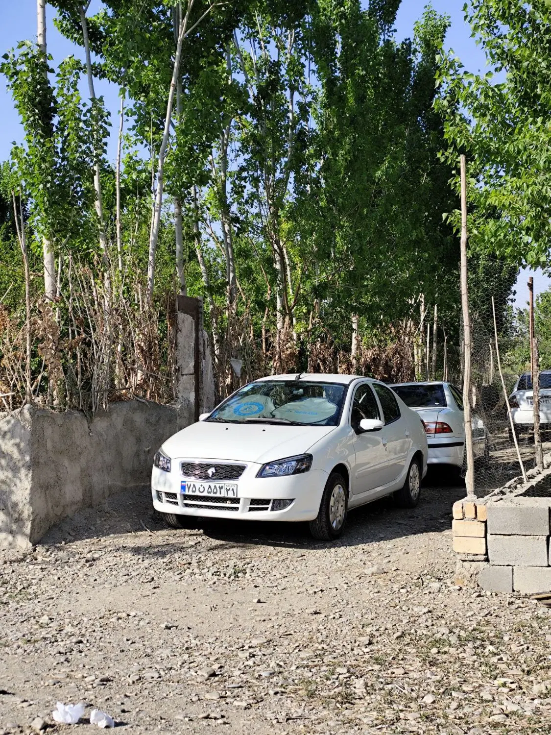 باغچه نقلی معاوضه با ماشین یا خانه