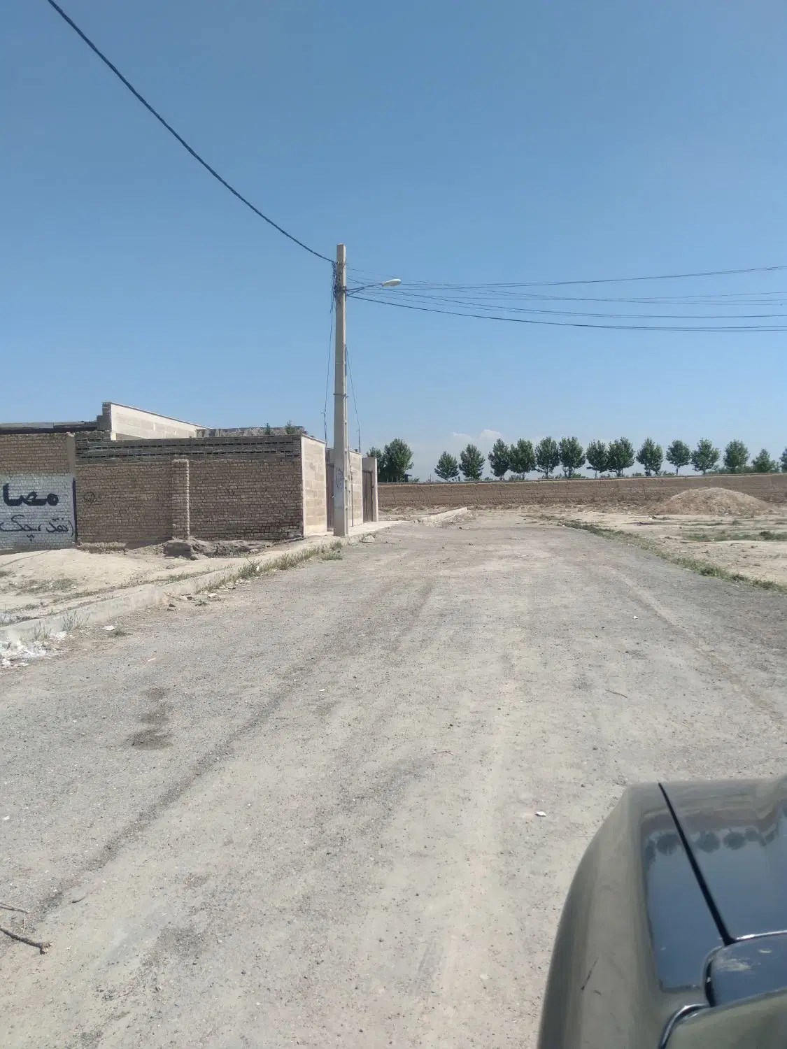 زمین مسکونی ۱۲۰ متری سند تک برگ ۶ دانگ