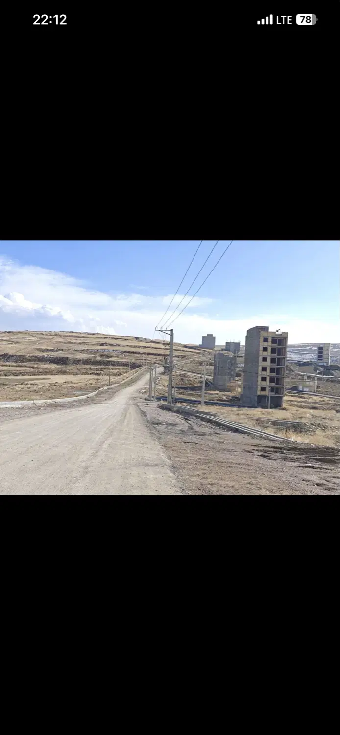 زمین پشت پارک جنگلی پرواز به متراژ۲۴۱۶