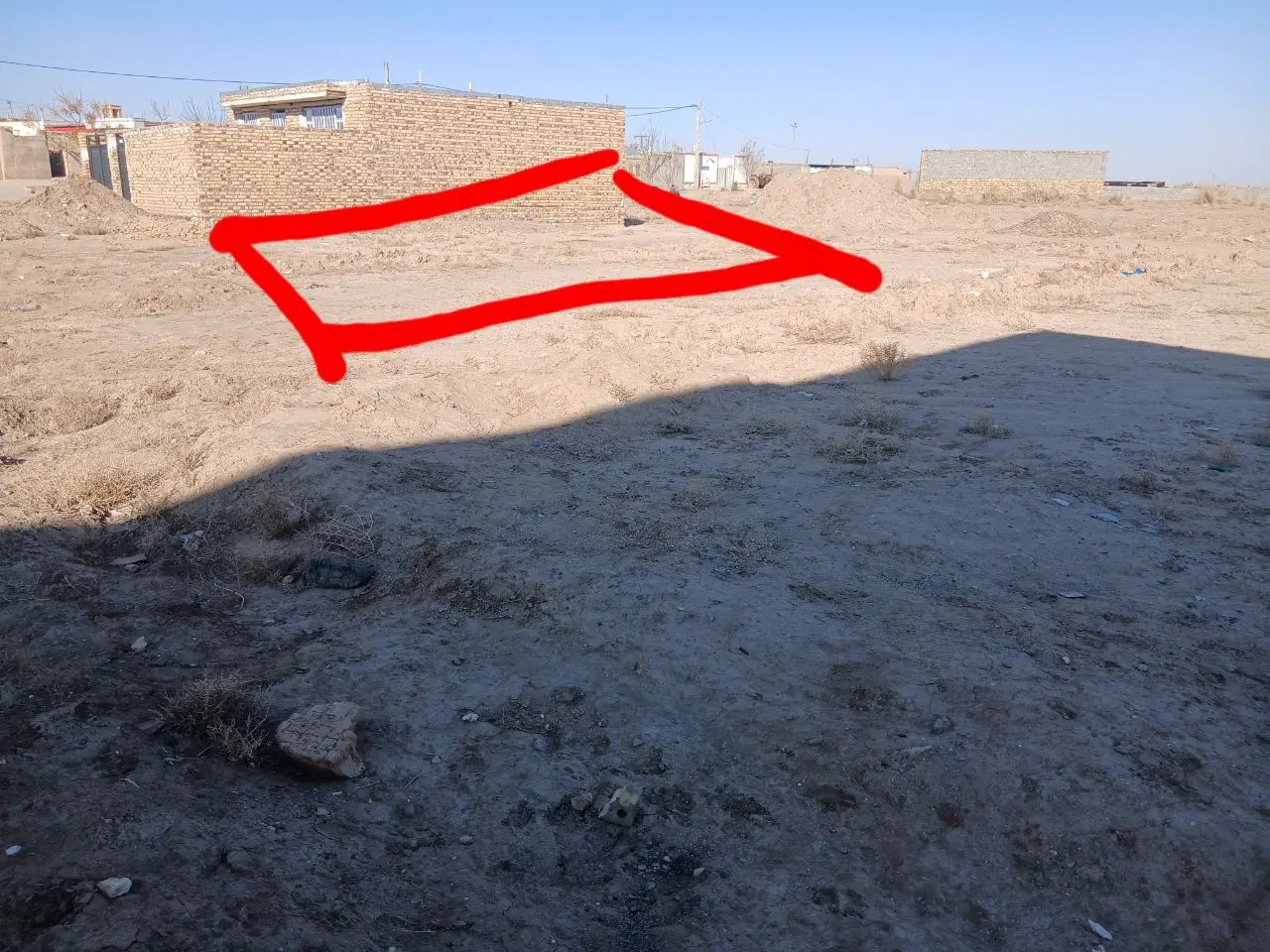 یک  قطعه زمین   ۲۵۰ متری