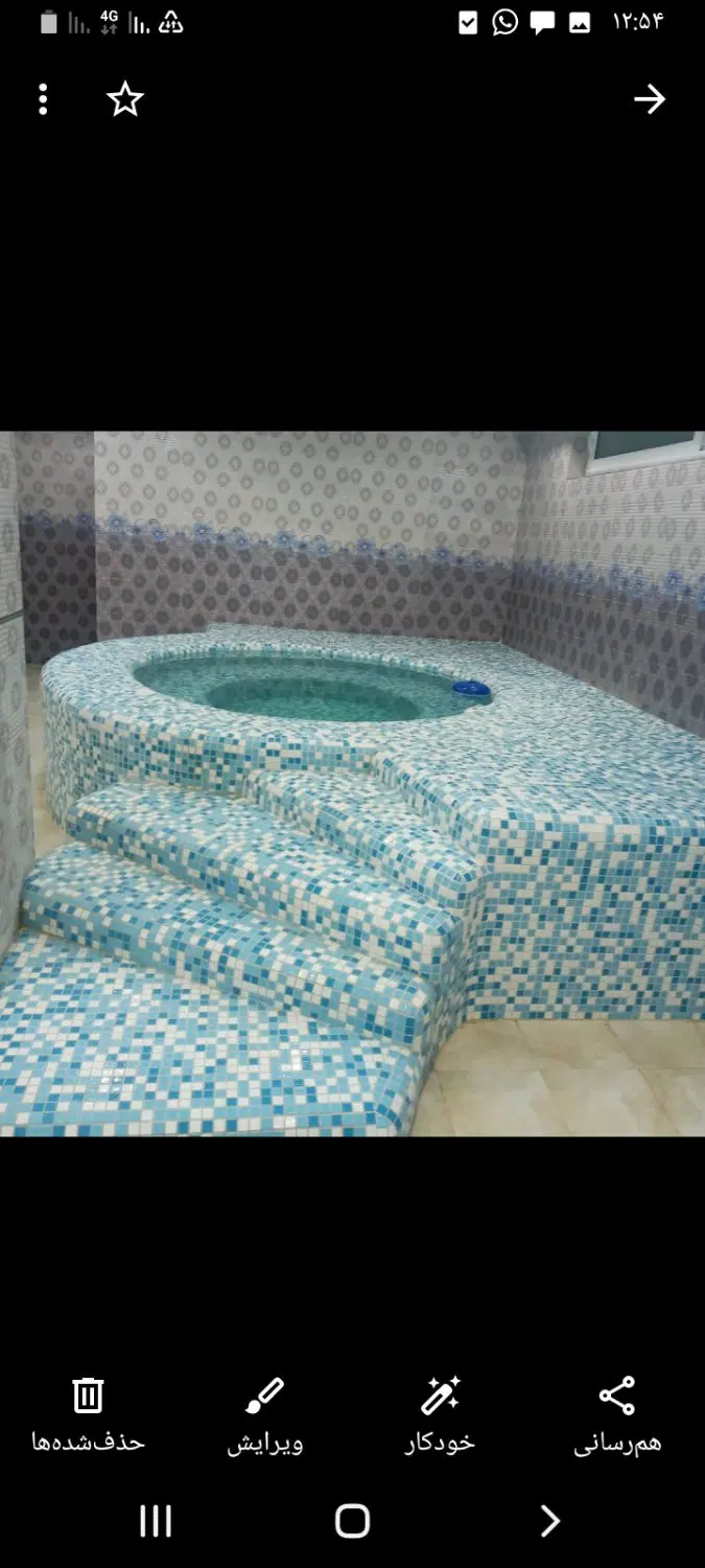 باغ عمارت ۱۰۰۰متری با استخر وجکوزی
