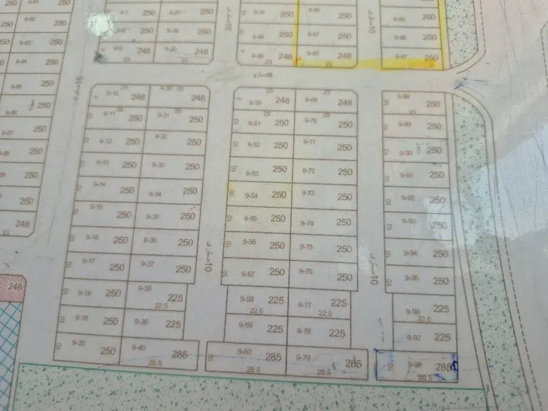 زمین مسکونی ۱۰ قصبی شهرک اب