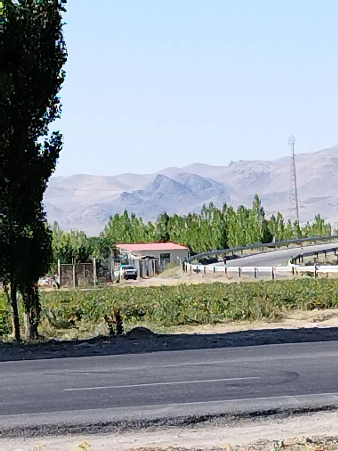 زمین های روستای بناب