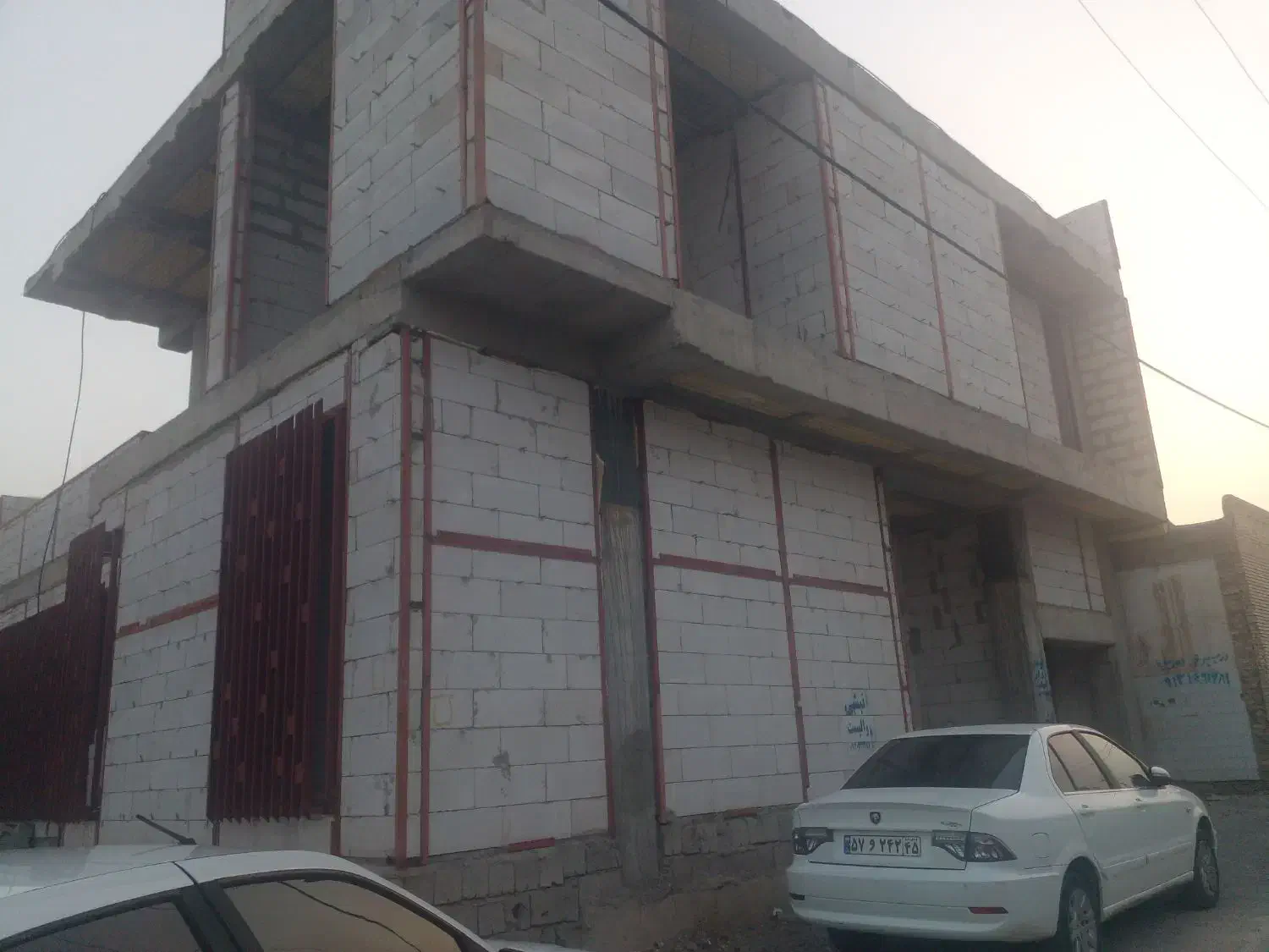 فروش ویلایی دوطبقه اسکلت بتن سفت کاری