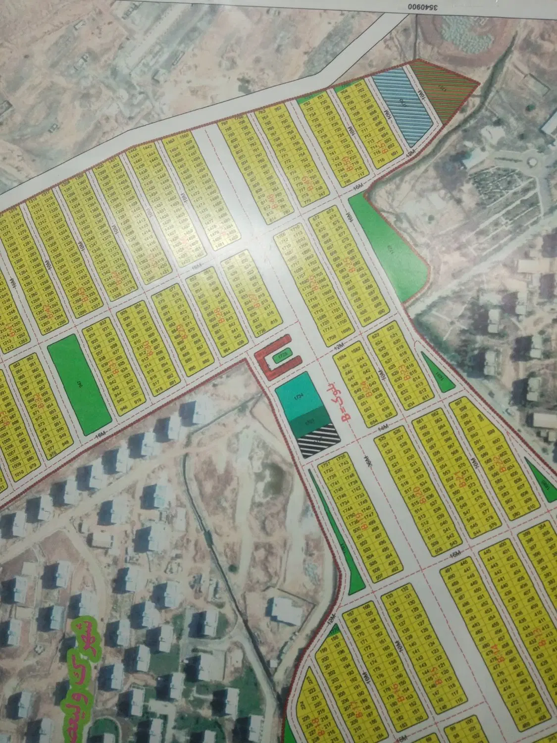 زمین شهرک پرواز مسجدسلیمان