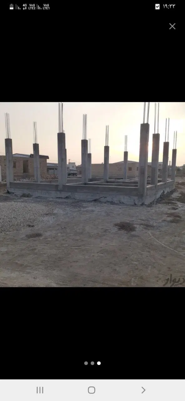 220 متر زمین تجاری مسکونی با زیربنای 120متر تجاری