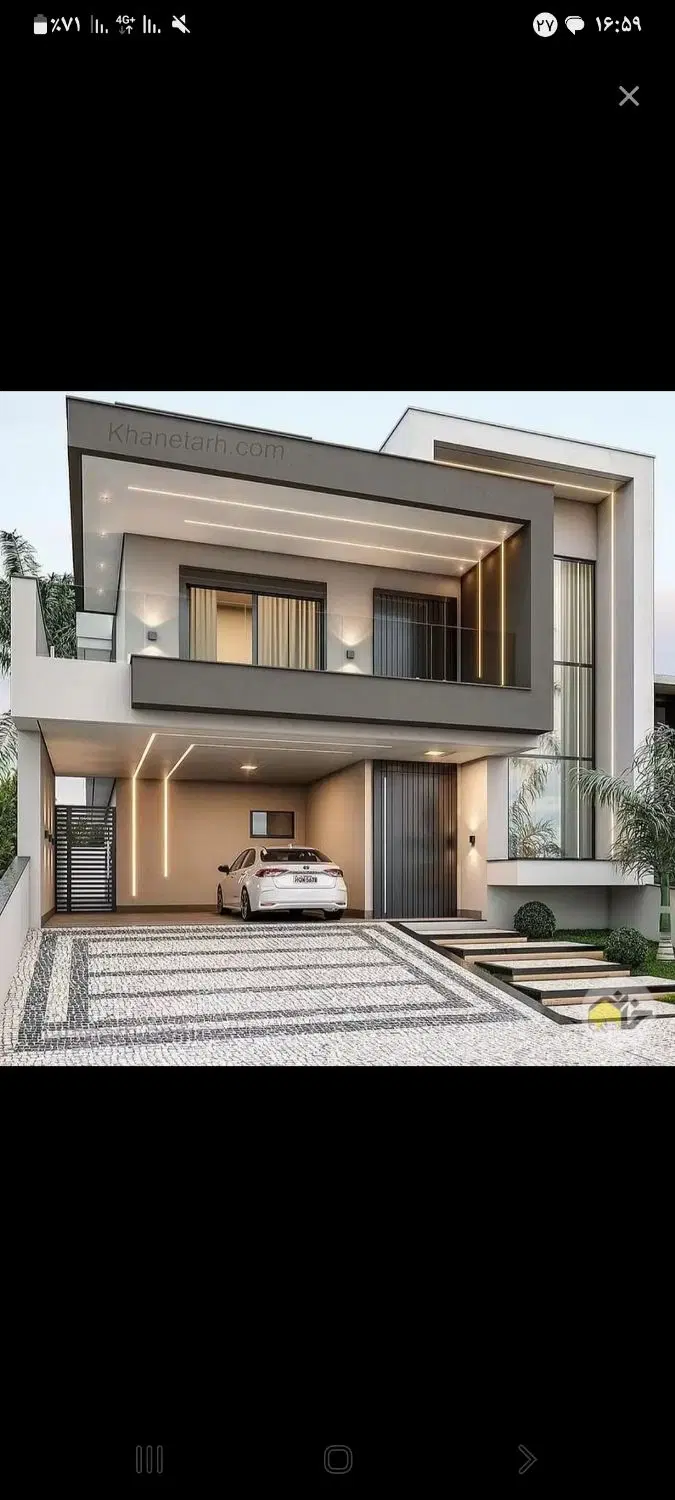 ساختمان دوطبقه دربست