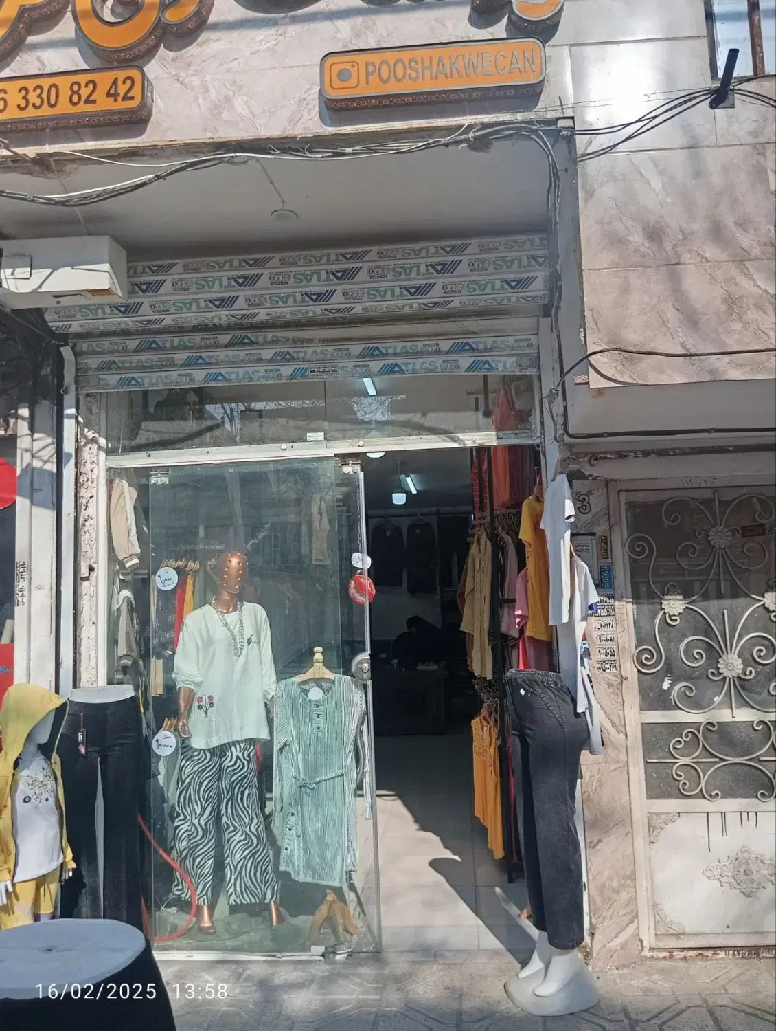 مغازه ملکی ۳۸متر امتیاز مستقل معاوضه
