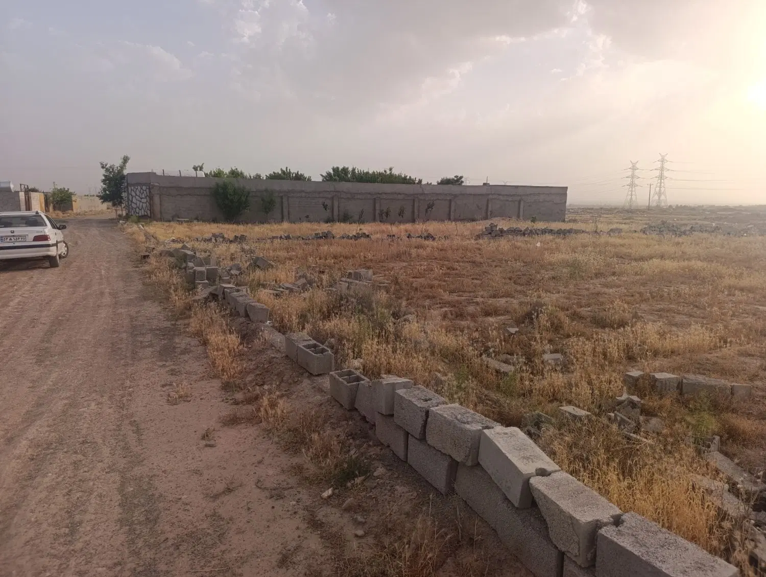 زمین  1000متری کلاکوب