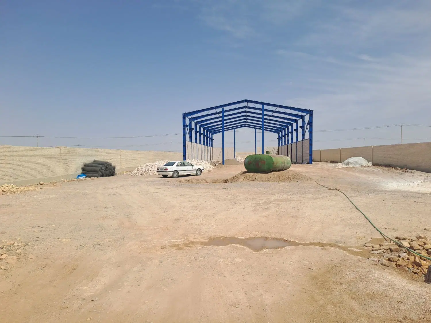 فروش زمین شهرک صنعتی یزمهر