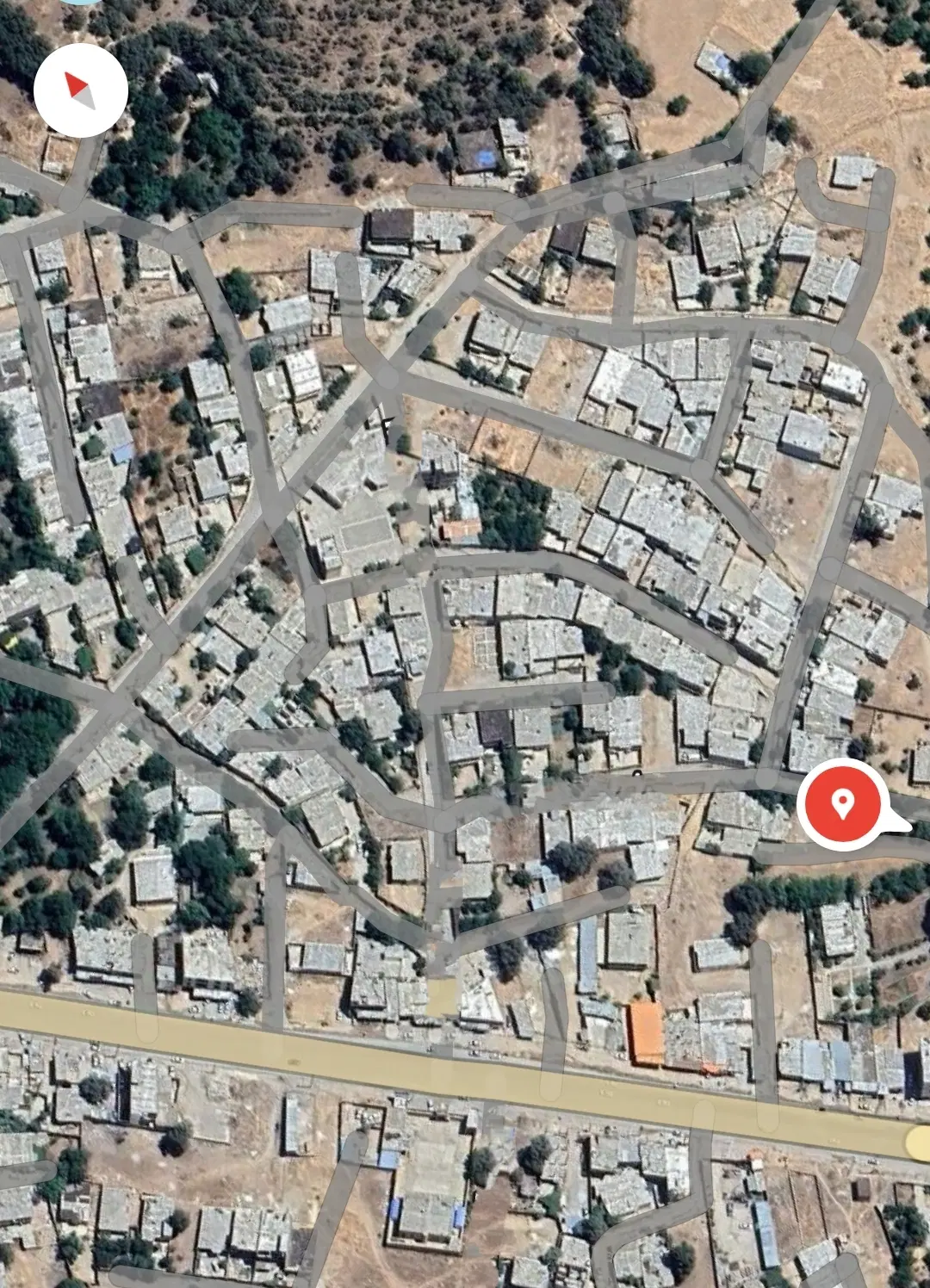 زمین گوشه، خیابان امامزاده قاسم فرعی 3