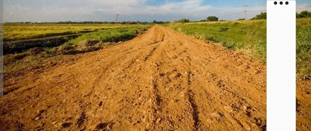 زمین باغی دو هزارمتری
