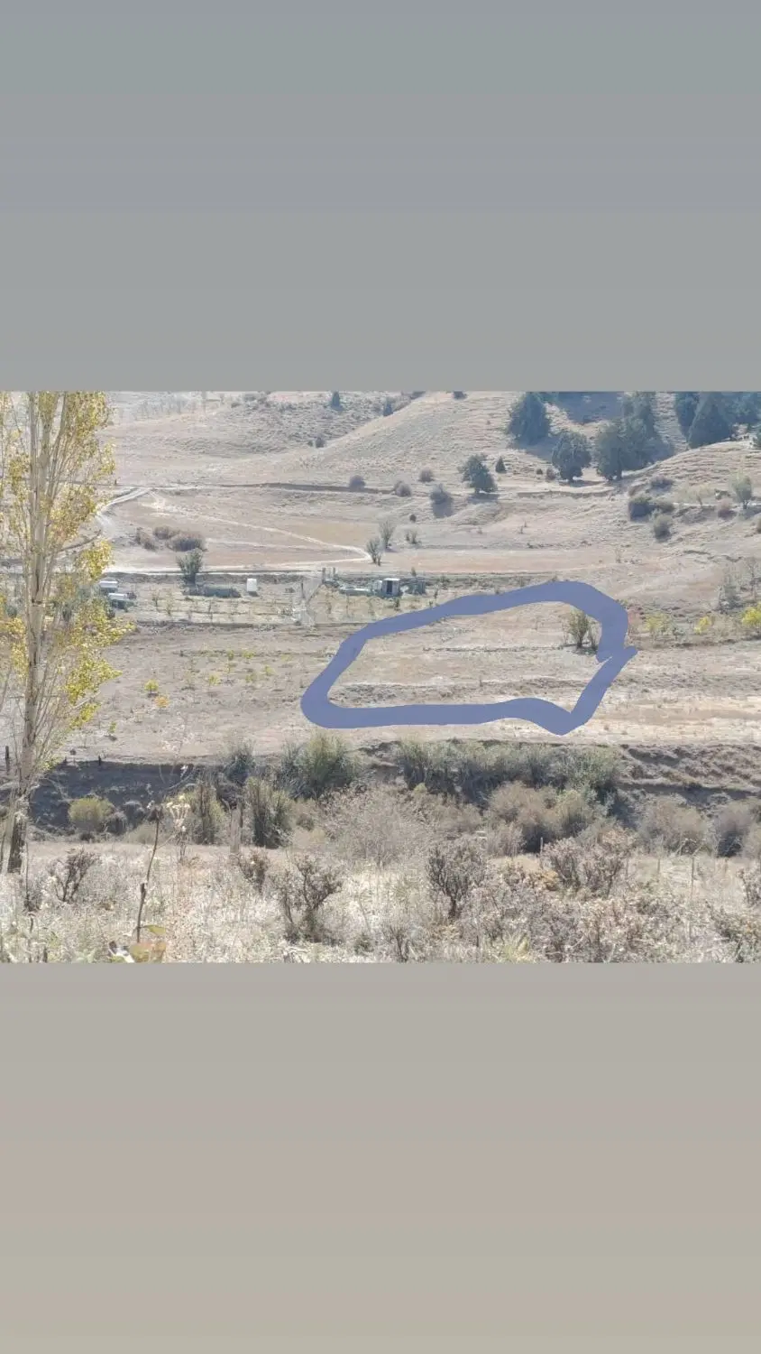 400 متر زمین کشاورزی در فیروزکوه روستای طهنه