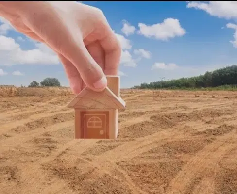 فروش زمین پشت بند دره