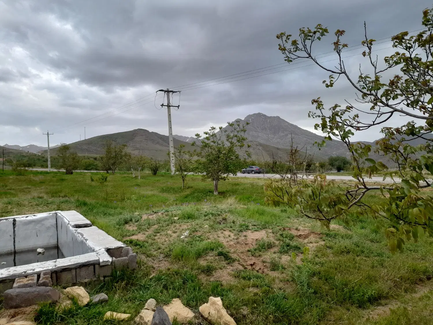 زمین باغی روستای نورآباد سیمینه