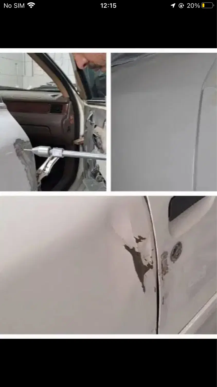 اجاره دهنه گاراژ مکانیک صافکاری نقاشی