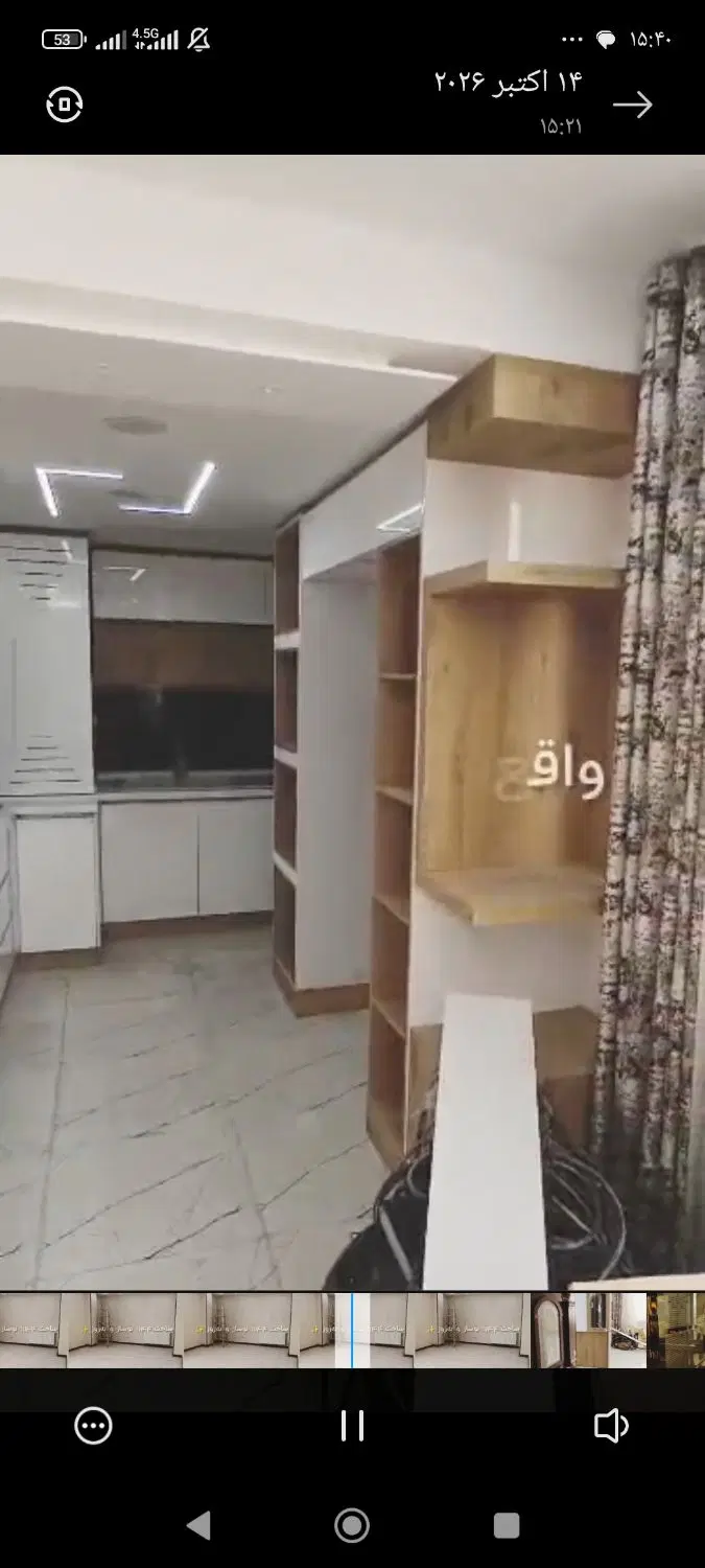 دو خوابه ۱۰۵ متری فول امکانات بلوار صلح