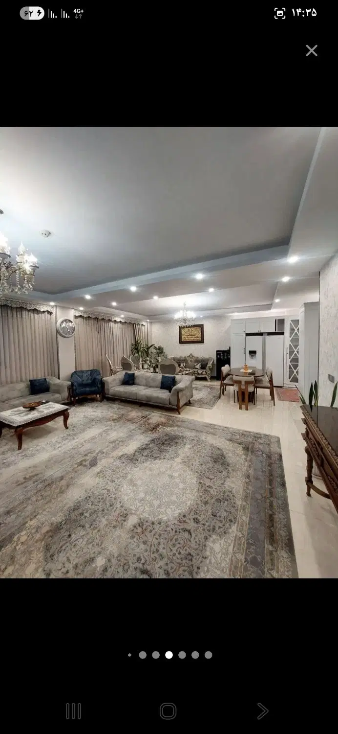 ۱۳۲ متر فول امکانات خوش نقشه