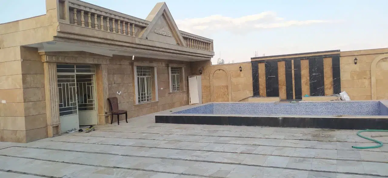 باغ آماده تکمیل تمام سنگ