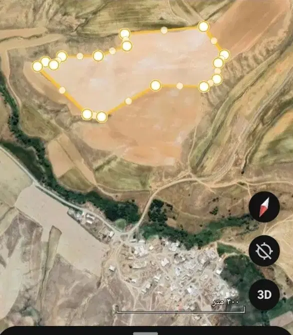 زمین کشاورزی ۸هکتار کوتان سفلی