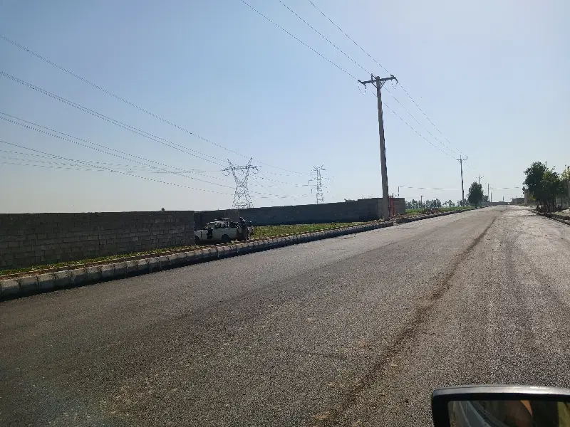 500زمین باغی دو نبش چمگلک