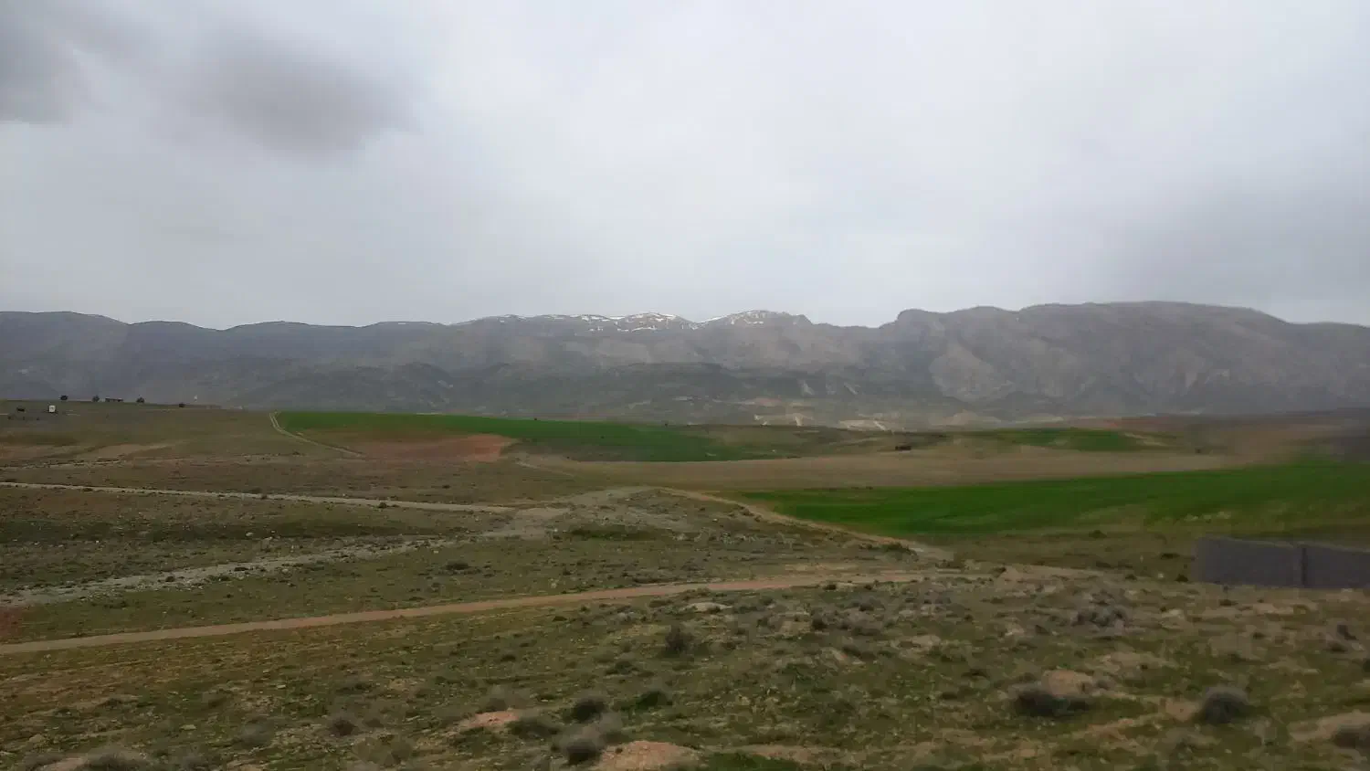 زمین پشت بیمارستان