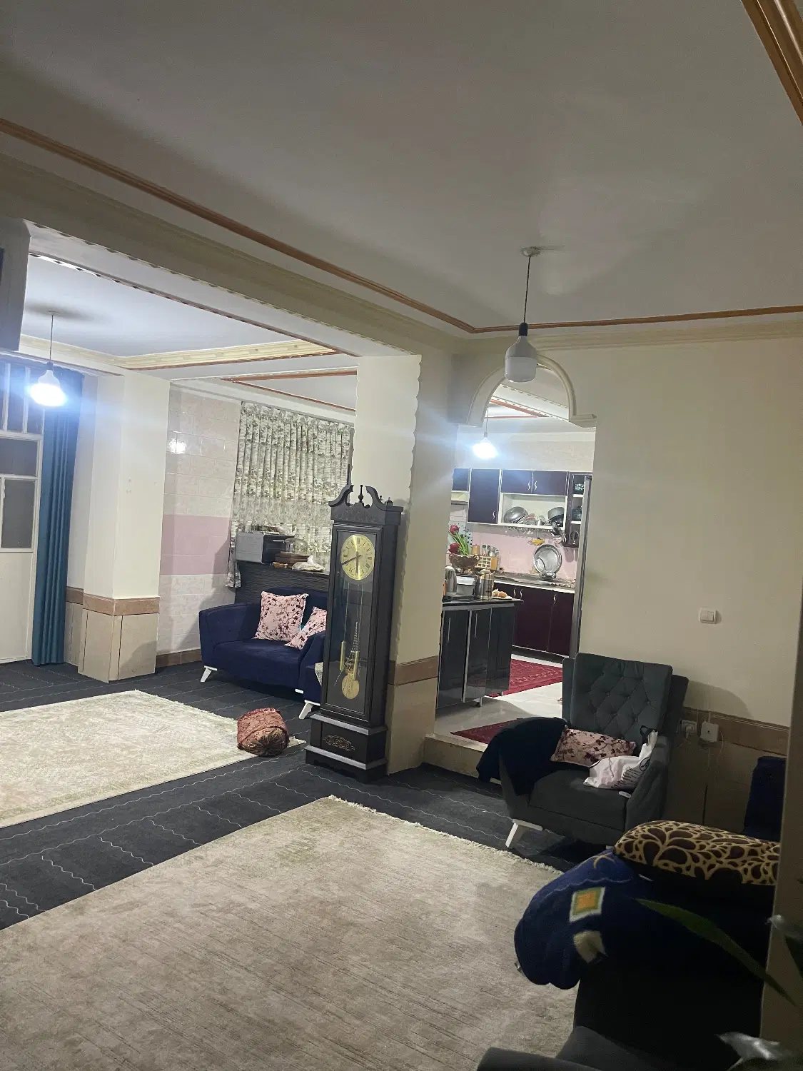 اجاره آپارتمان ۱۲۰متر دو خواب _اب وذر