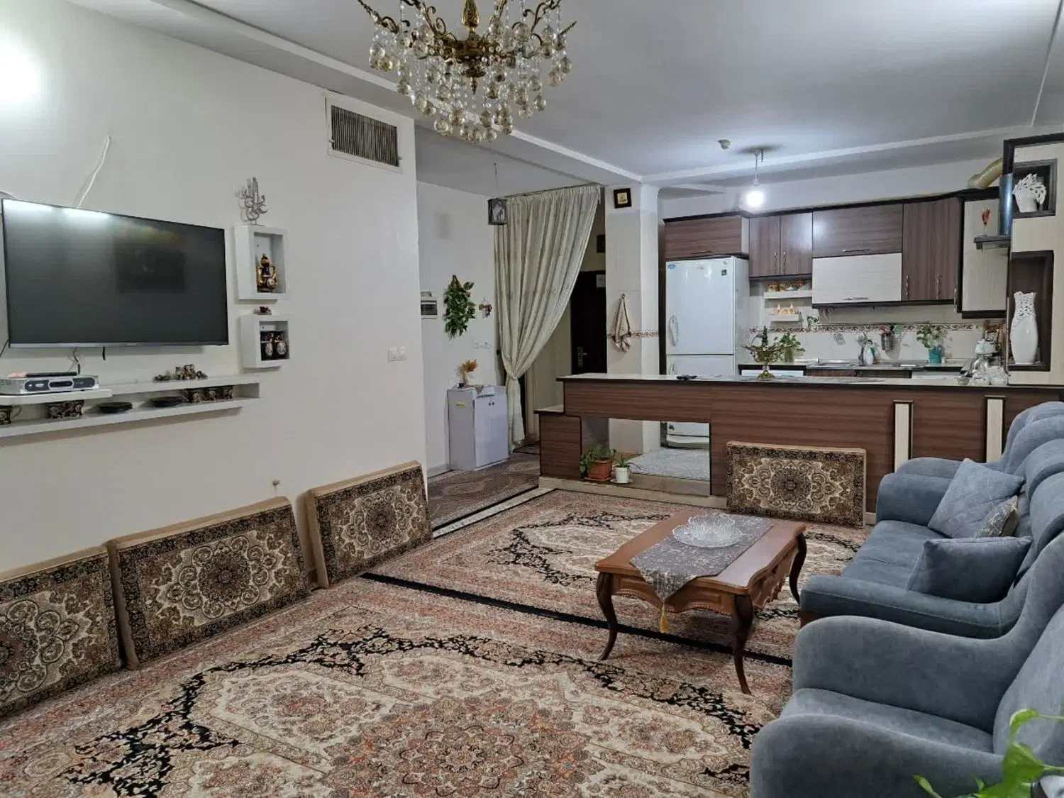 ۸۴متری بدون دیوار مشترک دوخواب