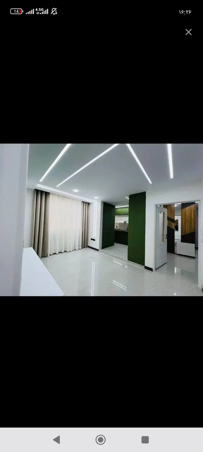 آپارتمان ۱۰۰ متری حاشیه حسابی