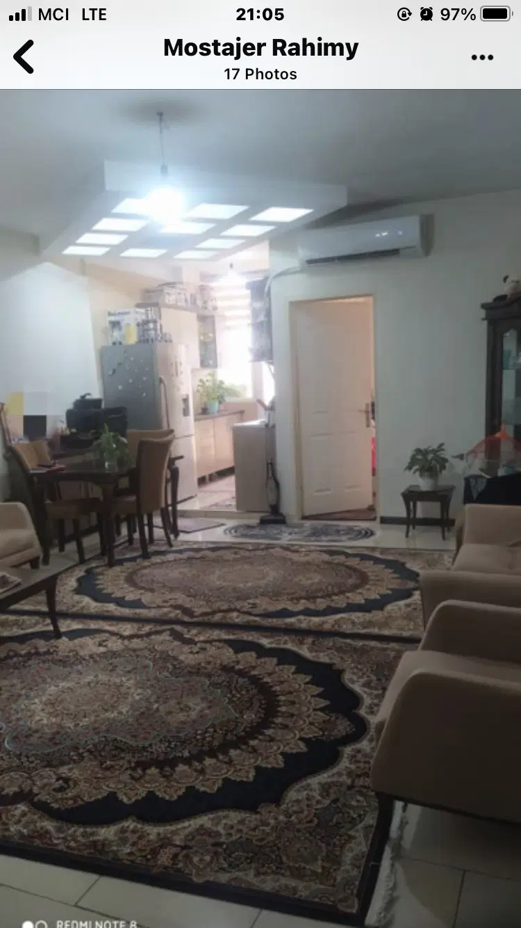 واحد ۶۵ متری فاز ۱ دو خوابه