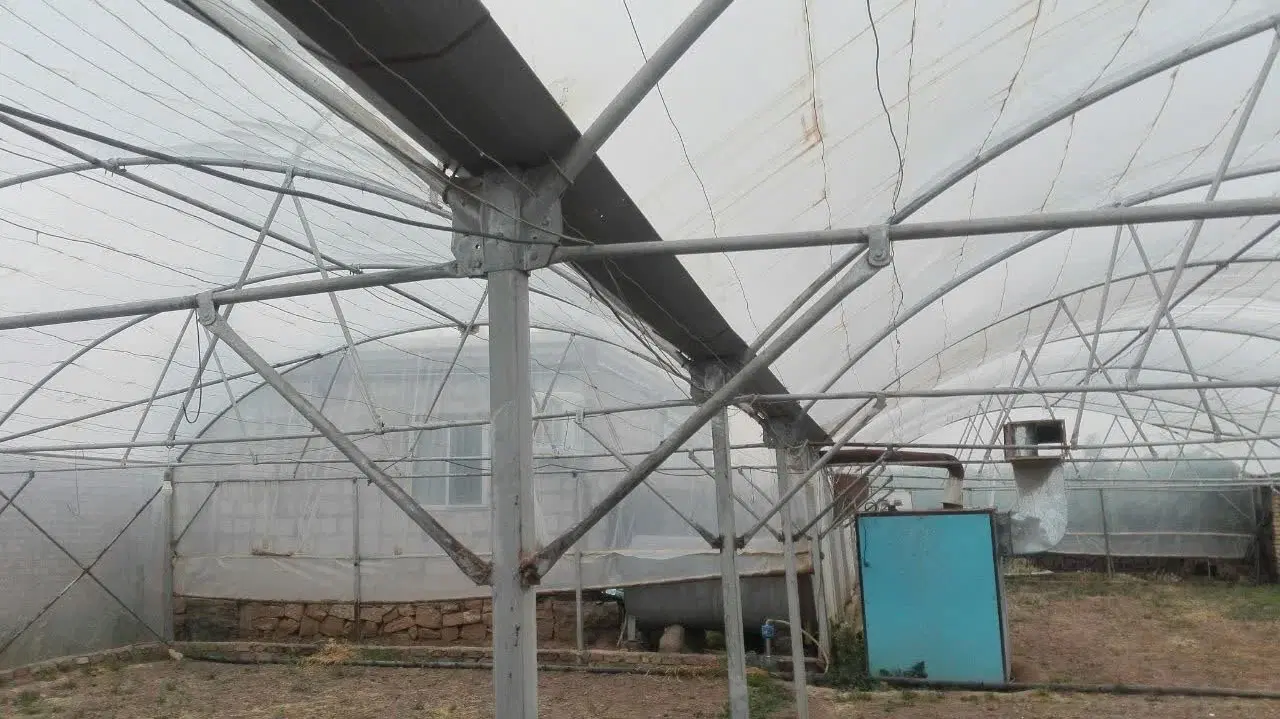 گلخانه گالوانیزه دست دوم 300متر