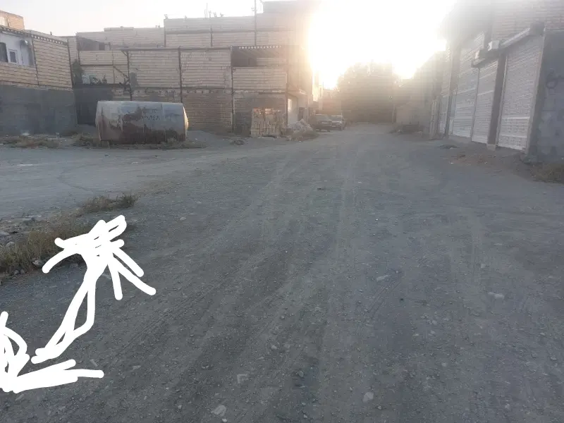 زمین مسکونی کارگاهی باغون  اباد