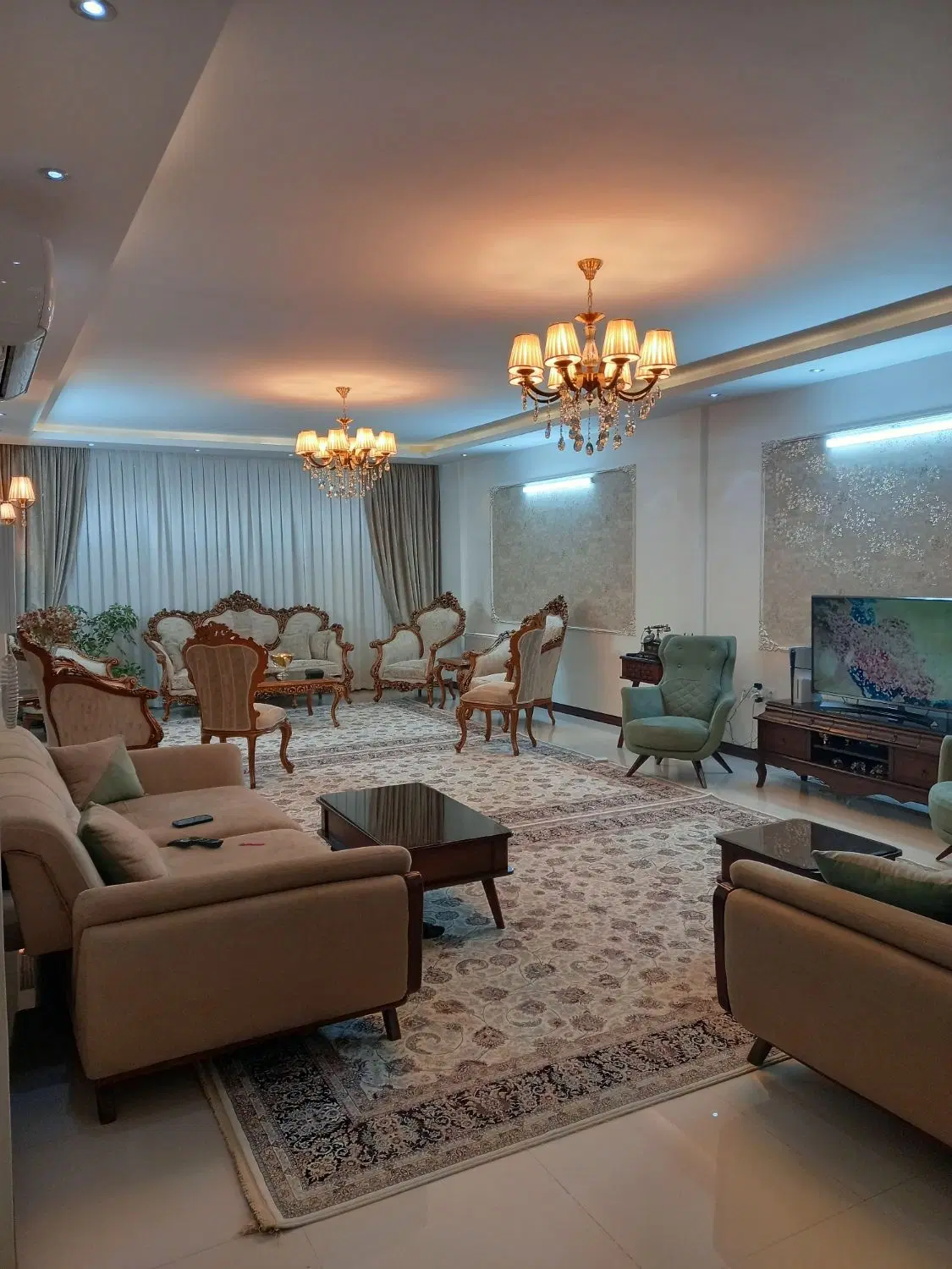 آپارتمان ۱۳۰متر نزدیک حاشیه جانباز