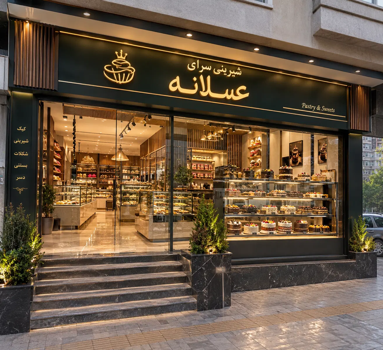 فروش و اجاره مغازه ۱۶۰ متر رشدیه