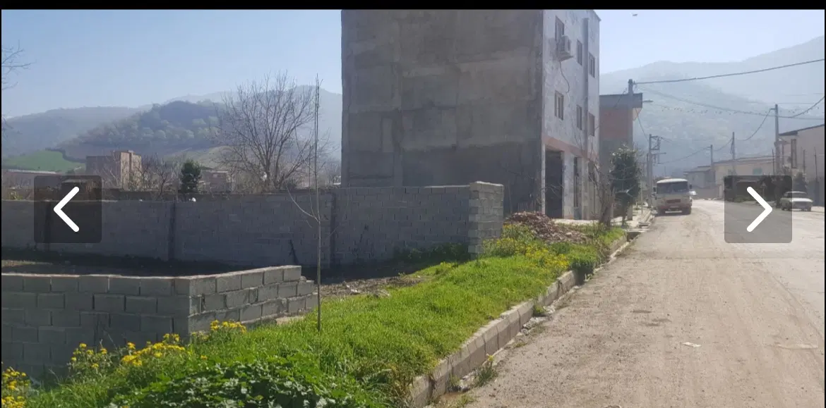 ۳۲۴زمین مسکونی  روستای نومل کنار جاده