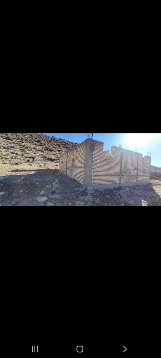 اسکلت نیمه ساخت درخان زنیان شهرک شهیدمرادی