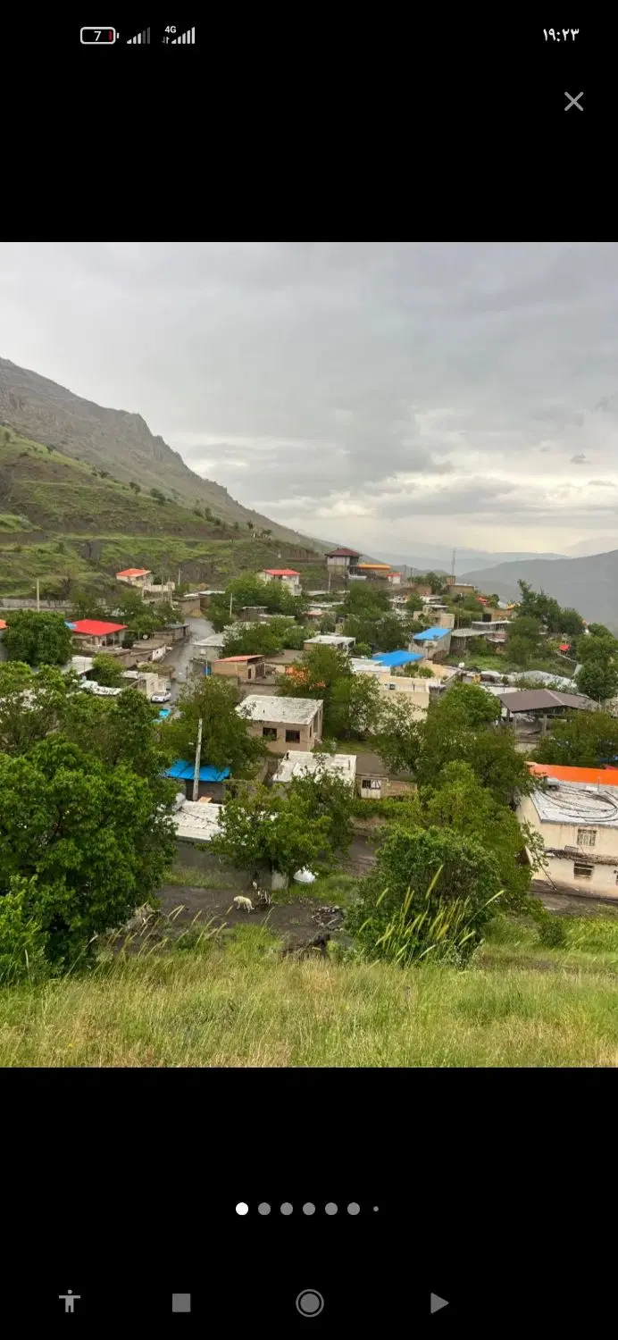 ۶۰۰ متر زمین ویلا خیابان رز رزجرد
