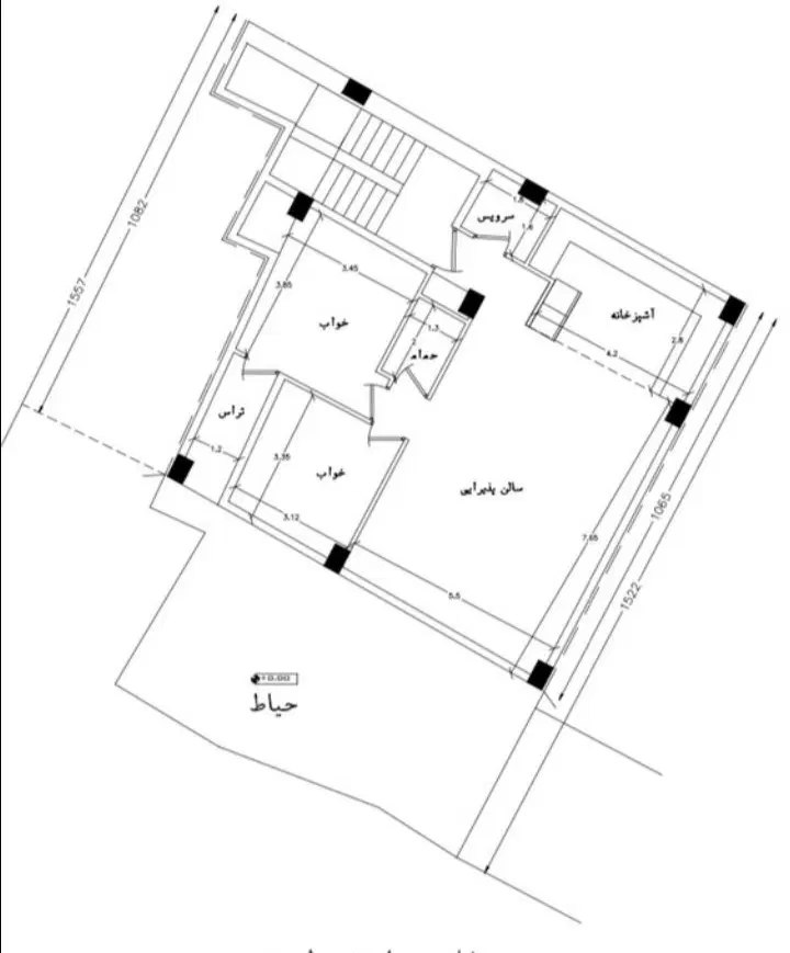 زمین مسکونی علی ابادفرهنگیان