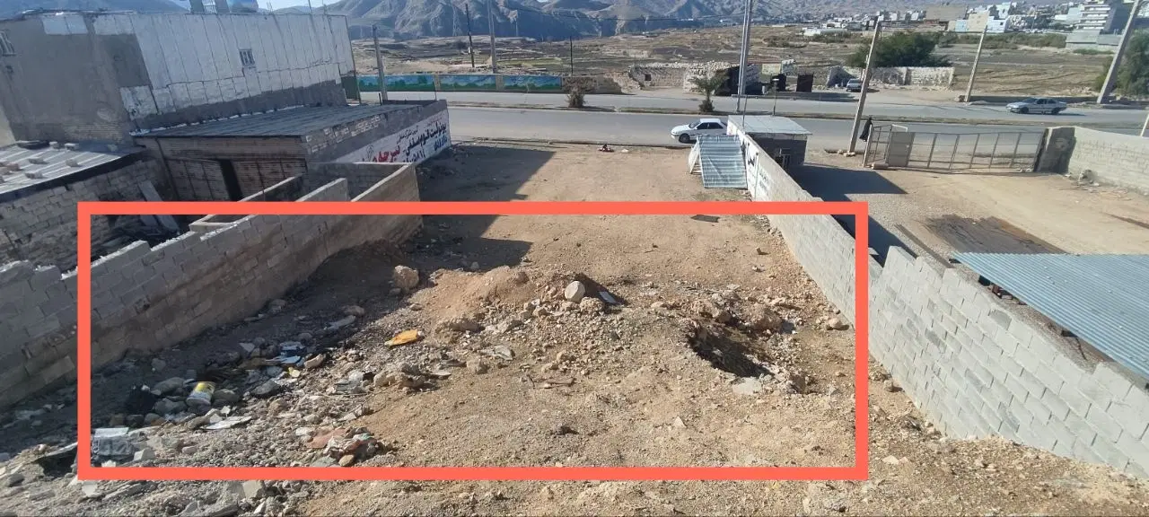 زمین 208 متری باغملک