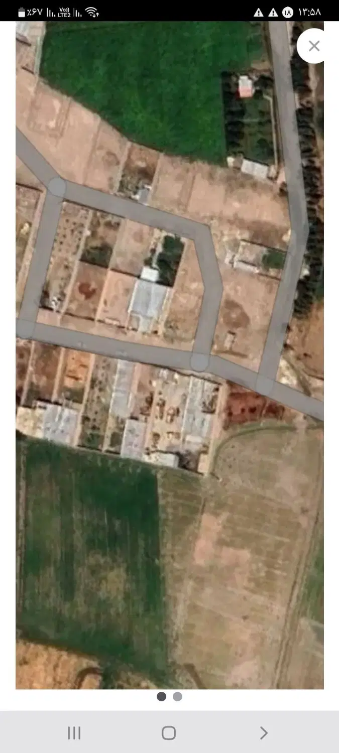 زمین مسکونی در روستای چقوش