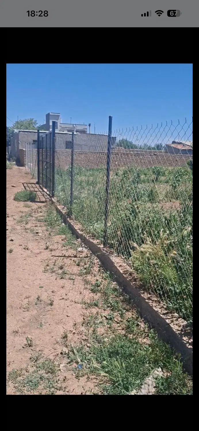 زمین مسکونی و باغ