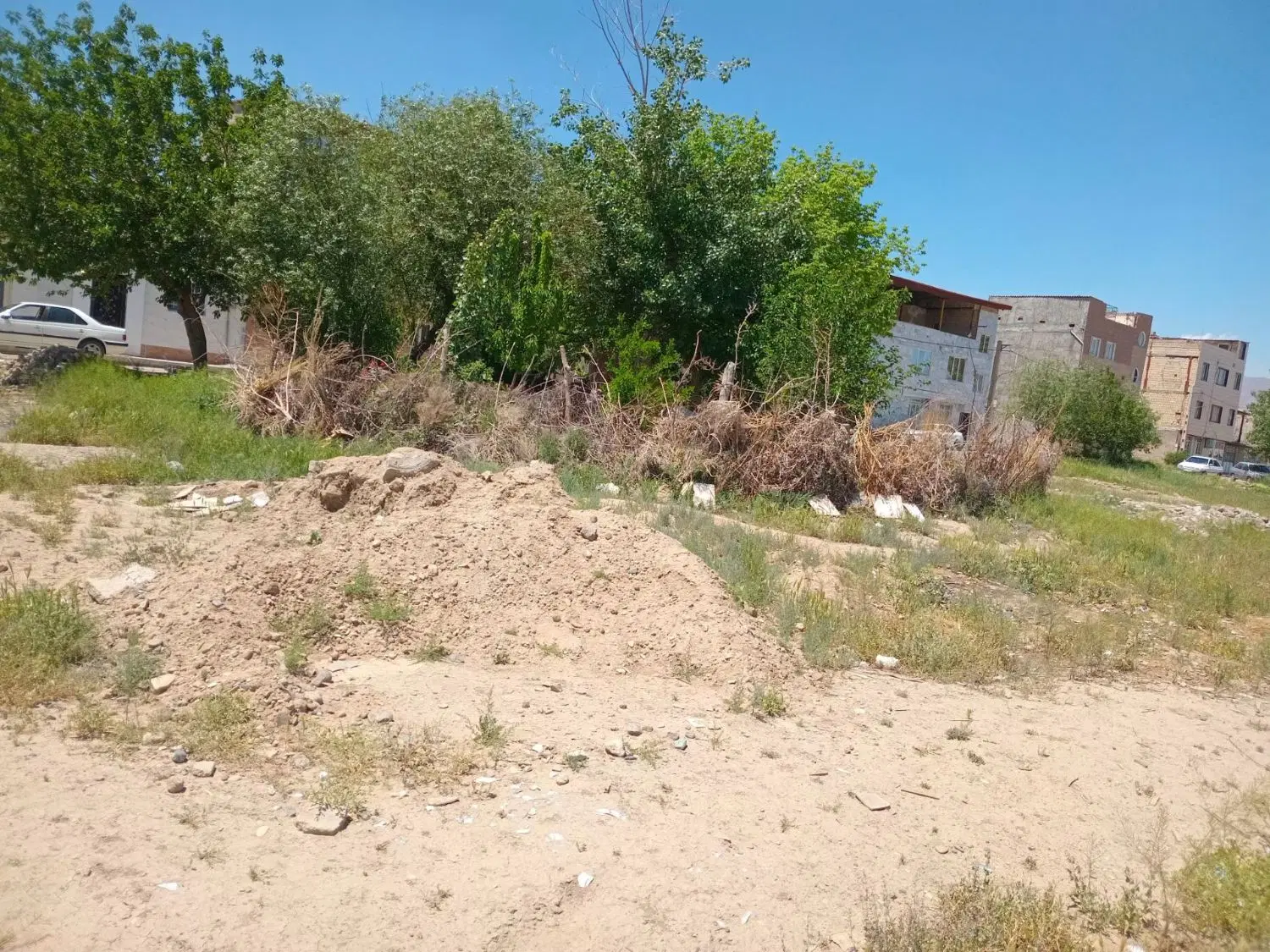 صدمتر زمین کمالشهر.فروش و معاوضه