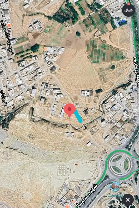 فروش زمین ۲۱۷ متری بین چالسرا و میدان امام حسین