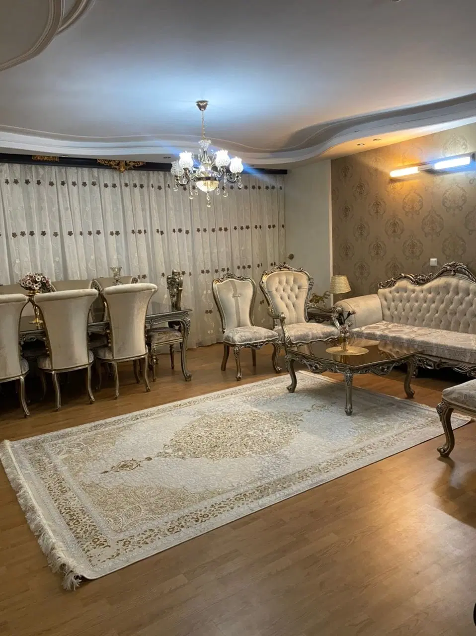 145متری، ۳خواب، غرق در نور خوش نقشه و شیک